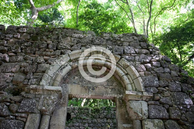 The Church of Sao Pedro de Canaferrim in the Castelo dos Mouros, Sintra, Portugal, 2009. Artist: Samuel Magal