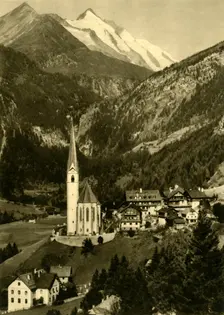 The Church of St Vincent, Heiligenblut am Großglockner, Austria, c1935. Creator: Unknown