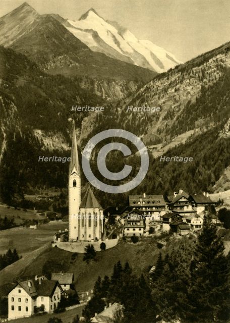 The Church of St Vincent, Heiligenblut am Großglockner, Austria, c1935. Creator: Unknown.