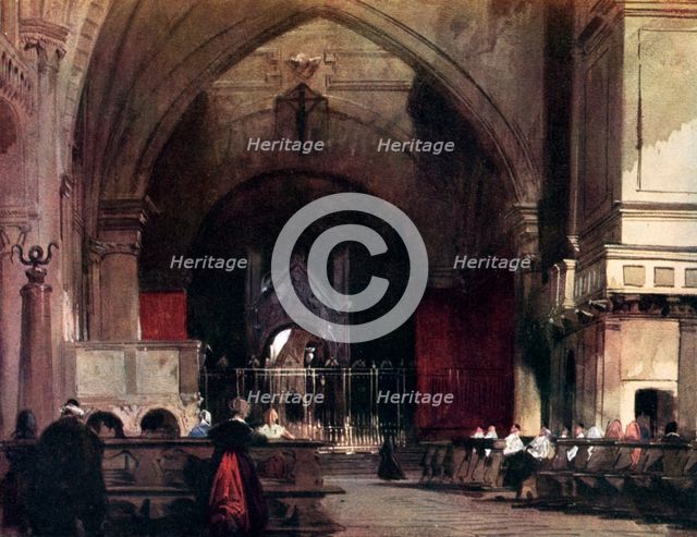 'The Church of St Ambrogio, Milan', early 19th century, (1929). Artist: Richard Parkes Bonington