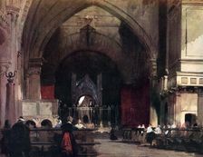 The Church of St Ambrogio, Milan early 19th century, (1929). Artist: Richard Parkes Bonington