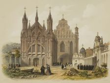 The Church of St. Anne in Vilnius, 1847