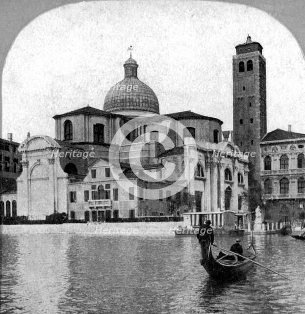 The Church of St Jeremiah, Venice, Italy, late 19th century. Artist: Unknown