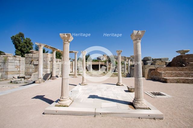 The Church of St John, Ephesus, Turkey. Creator: Samuel Magal.