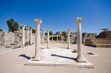 The Church of St John, Ephesus, Turkey. Creator: Samuel Magal