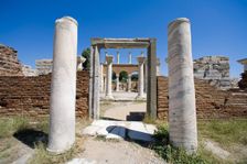 The Church of St John, Ephesus, Turkey. Creator: Samuel Magal