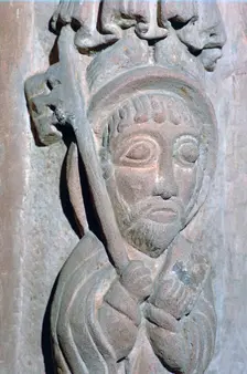 The Church of St Mary and David, 12th century
