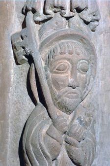 The Church of St Mary and David, 12th century