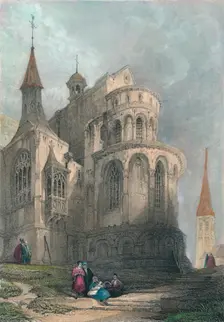 The Church of St. Maria. Cologne 1834. Artist: James Redaway