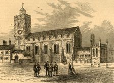 The Church of St. Michael Ad Bladum, A.D. 1585 (1897). Creator: Unknown