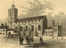 The Church of St. Michael Ad Bladum, A.D. 1585 (1897). Creator: Unknown