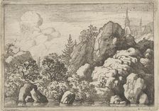The Church on the Hill, 17th century. Creator: Allart van Everdingen