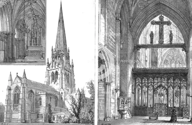 ''The Church Recently Built by the Duke of Newcastle at Clumber', 1890. Creator: Unknown.