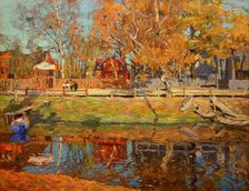 The Chyornaya Rechka (Black River), 1914. Creator: Lakhovsky, Arnold Borisovich (1880-1937)