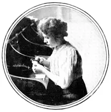 The cigarette-maker: cutting, 1909. Creator: Unknown