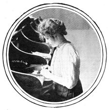 The cigarette-maker: rolling, 1909. Creator: Unknown