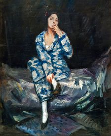 The Cigarette (Seated Woman), 1923. Creator: Selvatico, Lino (1872-1924)
