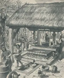 The Cider Press in the Middle Ages c1934