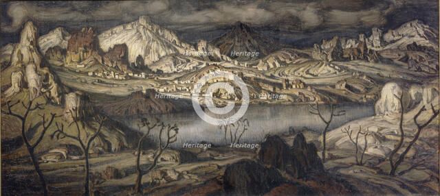 The Cimmerian region, 1910. Artist: Bogayevsky, Konstantin Fyodorovich (1872-1943)