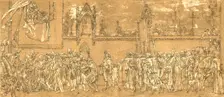 The Cimabue Procession A Fac-Simile of Original Drawings by Sir Frederick Leighton..., c1880-83. Creator: Frederic Leighton