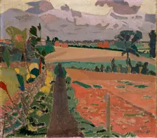 The Cinder Path, 1912. Artist: Spencer Gore