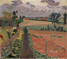 The Cinder Path, 1912. Artist: Spencer Gore