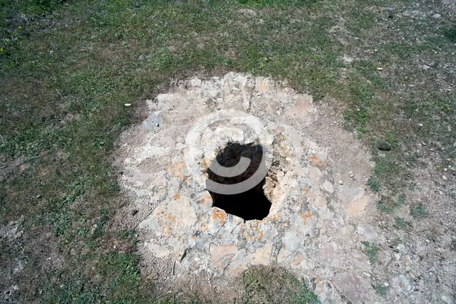The cistern at Thuburbo Majus, Tunisia. Creator: Samuel Magal.