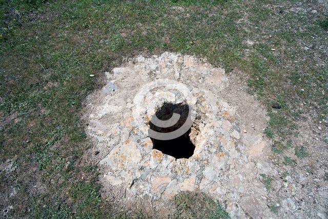 The cistern at Thuburbo Majus, Tunisia. Creator: Samuel Magal.