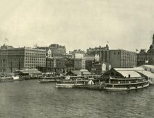 The Circular Quay, Sydney 1901. Creator: Unknown