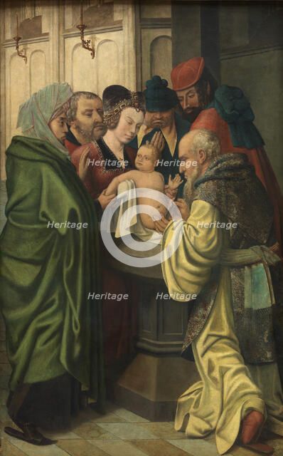 The Circumcision, 1500. Creator: Master of Frankfurt.