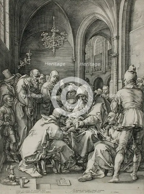 The Circumcision, 1594. Creator: Hendrik Goltzius.