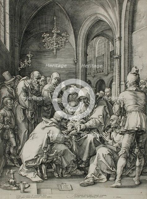 The Circumcision, 1594. Creator: Hendrik Goltzius.