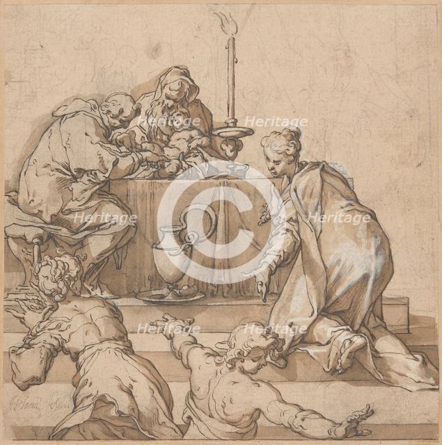The Circumcision, 1601. Creator: Abraham Bloemaert.