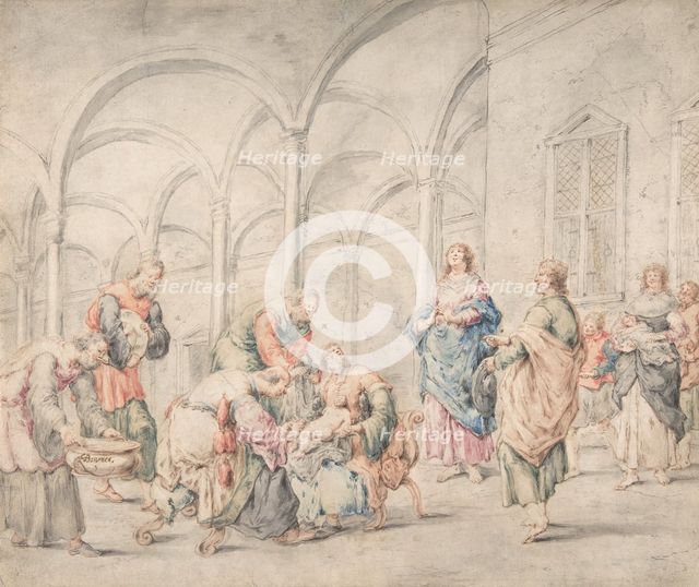 The Circumcision, 1611-74. Creator: Leonard Bramer.