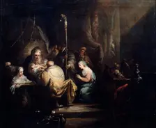 The Circumcision 1763. Artist: Christian Wilhelm Ernst Dietrich