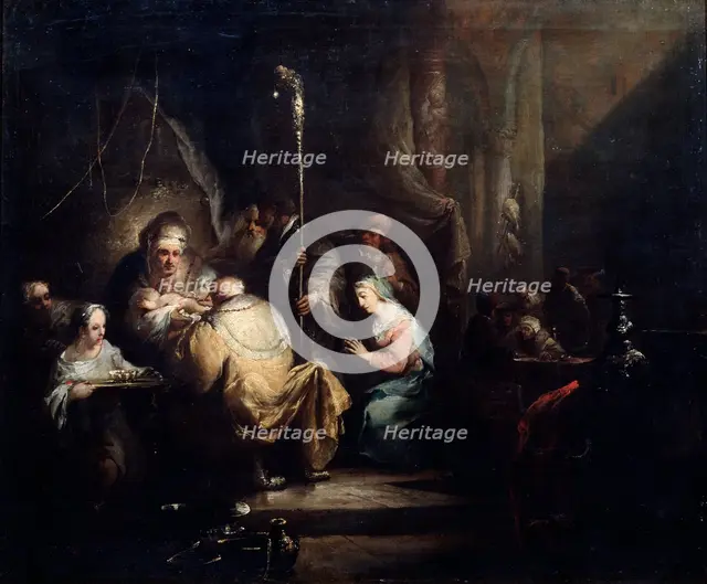 'The Circumcision', 1763.  Artist: Christian Wilhelm Ernst Dietrich