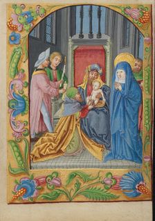The Circumcision; Book of Hours, early 16th century. Creator: Unknown