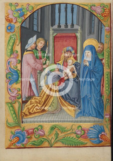 The Circumcision; Book of Hours, early 16th century. Creator: Unknown.
