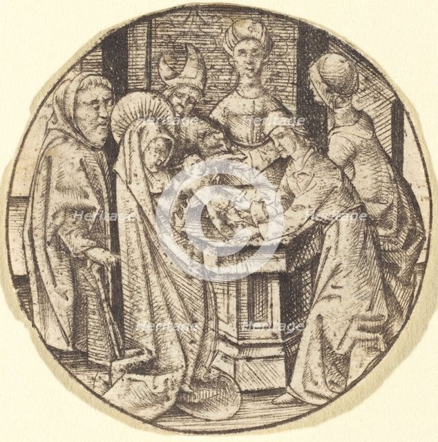 The Circumcision, c. 1470/1480. Creator: Israhel van Meckenem.