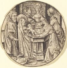 The Circumcision, c. 1470/1480. Creator: Israhel van Meckenem