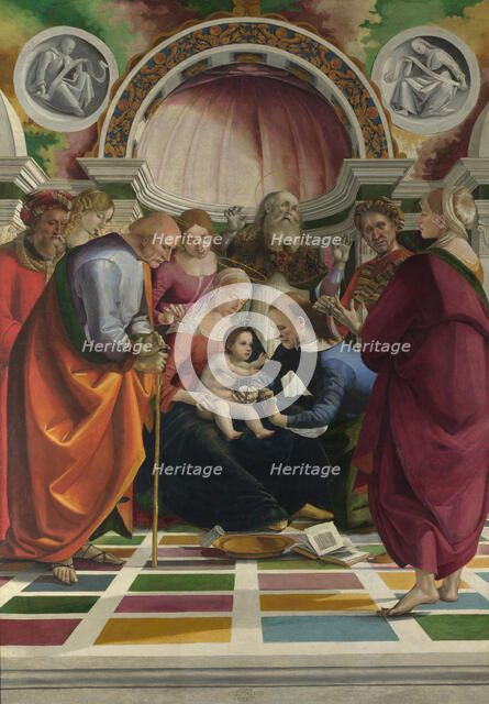 The Circumcision, c. 1490. Artist: Signorelli, Luca (ca 1441-1523)
