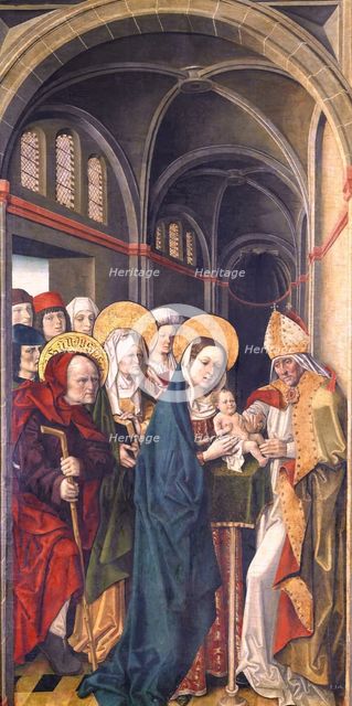 The Circumcision, c1500. Creator: Master of La Sisla.