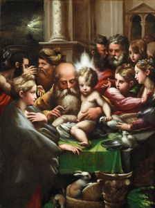 The Circumcision, c1523. Creator: Parmigianino