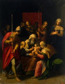 The Circumcision, ca 1590. Artist: Carvajal, Luis de (1556-1607)