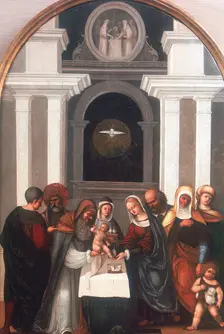 The Circumcision early 16th century. Artist: Lodovico Mazzolini
