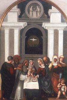 The Circumcision early 16th century. Artist: Lodovico Mazzolini
