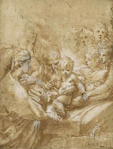 The circumcision, First Half of 16th cen.. Creator: Parmigianino (1503-1540)