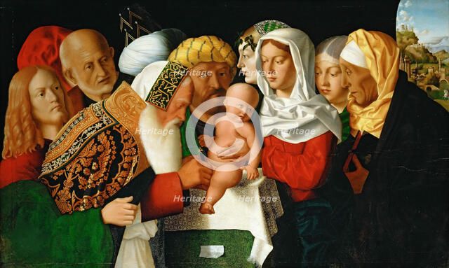 The circumcision of Christ, ca 1506. Creator: Veneto, Bartolomeo (1502-1555).