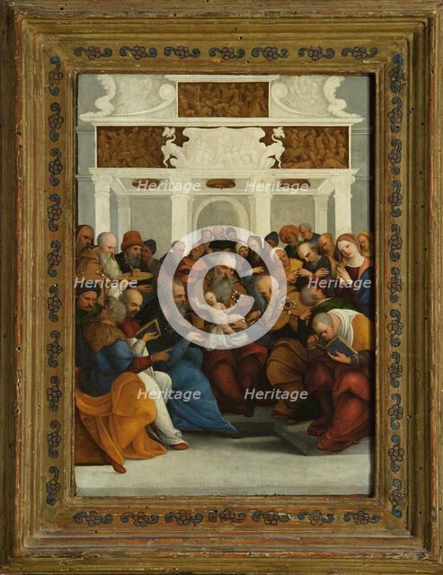 The circumcision of Christ, ca 1522. Creator: Mazzolino, Ludovico (1480-1528).