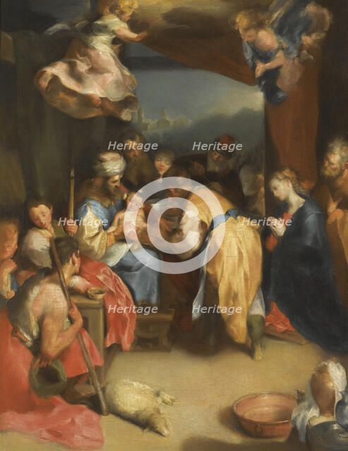 The circumcision of Christ. Artist: Barocci, Federigo (1528-1612)